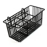 Delfinware Wire Cutlery Basket Black