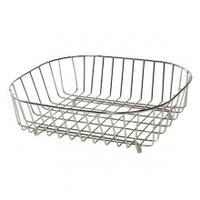 delfinware stainless steel oval sink basket