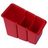 Delfinware Cutlery Box Red