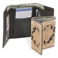 deluxe trifold leather wallet design kit