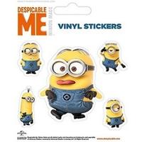 Despicable Me (minions Doing) Set Of 5 Vinyl Stickers