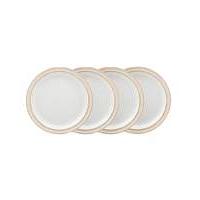 Denby Elements set of 4 Medium Plates