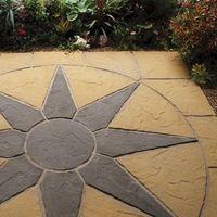 deco pak midnight star circular paving kit 18m