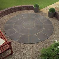 Deco-Pak Oxford Twilight Circle Paving Kit 2.4m