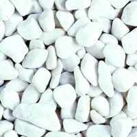 deco pak white pebbles decorative stone bulk bag