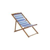Deck Chair - Blue Striped.