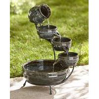 Decorative Solar Ceramic Cascade Granite