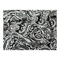 Decorative Print Viscose Twill Dress Fabric