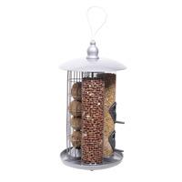 Deluxe 3 in 1 Suet Fat Ball, Seed And Nut Feeder
