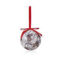 Decoupage Small Reindeer Bauble