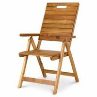 Denia Wooden Recliner Armchair