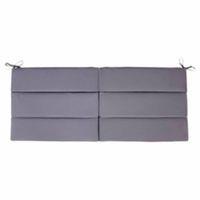 Denia Plain Grey Bench Seat Cushion