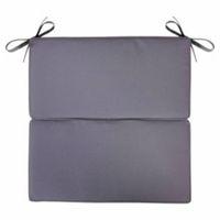 Denia Plain Grey Seat Cushion