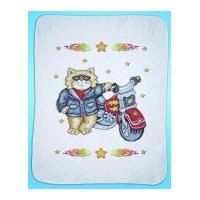 Design Works Counted Cross Stitch Kit Born to be Wild Quilt