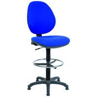 Deluxe Draughter Byron Fabric Operator Chair Deluxe Draughter Byron Fabric Operator Chair Blue