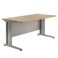 Deluxe Eco Rectangular Desk 1200 Beech