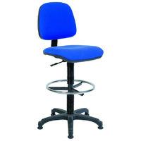 Deluxe Draughter Price Blaster Fabric Operator Chair Deluxe Draughter Price Blaster Fabric Operator Chair Blue