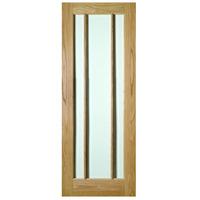 Deanta Norwich Glazed Unfinished Door 78in x 33in x 35mm (1981 x 838mm)