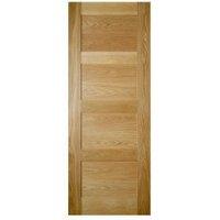 Deanta Coventry Oak Unfinished Internal Door 78in x 27in x 35mm (1981 x 686mm)