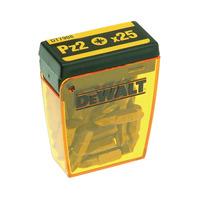 DeWalt DT7908-QZ Flip Box of 25 Pozi No.2 25mm Bits