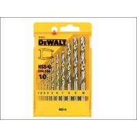DeWalt Metal Drillbit Set (10)