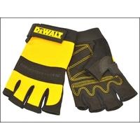 dewalt 12 synthetic padded leather palm gloves