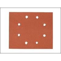 DeWalt 1/4 Sheet Sanding Sheets Pre-Punched 115 x 140mm 160g (25)
