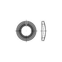 Detent-edged rings Inside diameter: 16 mm Spring steel zinc plated 200 pc(s) TOOLCRAFT 159435