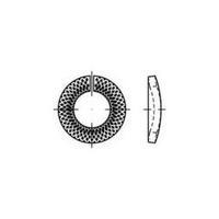 Detent-edged rings Inside diameter: 4 mm Spring steel zinc plated 10000 pc(s) TOOLCRAFT 159458