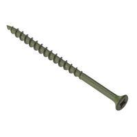 Decking Screw Pozi ST Green Anti-Corrosion 4.5 x 60mm Bulk Tub 1000