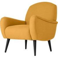 Delilah Accent Chair, Yolk Yellow