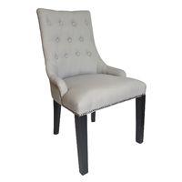 Derrys Upholstered Dining Chair Grey