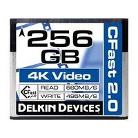 delkin 256gb 560mbsec cinema cfast 20 card