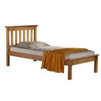 denver low end bed frame pine single
