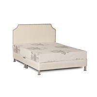 Deluxe Linen Divan Base - King - White