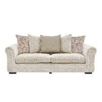 Devlin 4 Seater Fabric Sofa