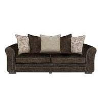 Devlin 4 Seater Fabric Sofa