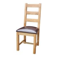 Devon Oak Richmond Dining Chairs - Pair