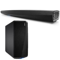 Denon Heos Bar HEOSBARBKE2GB with Subwoofer HEOSSUBBKE2GB