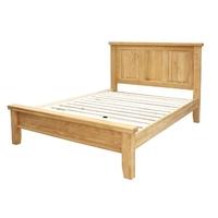 devon oak bed multiple sizes double bed