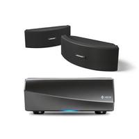 Denon HEOS Amp HS2 Wireless Multiroom Amplifier with Bose 151 Environmental Speakers in Black
