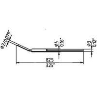 Desoldering tip Ersa MD/SB Tip size 2 mm Content 2 pc(s)