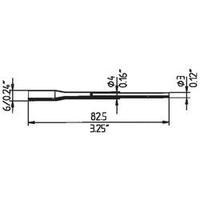 Desoldering tip Ersa ED/SB Tip size 6 mm Content 2 pc(s)