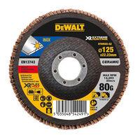 DeWalt DeWalt XR FlexVolt DT99585-QZ 125mm 80G Flap Disc