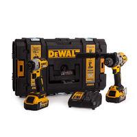 DeWalt DeWalt DCK276P2 Impact Driver & Combi Drill with 2x5.0Ah Batteries