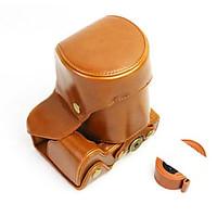 Dengpin PU Leather Camera Case Bag Cover for Sony ILCE-6500 A6500 16-70 or 18-55 lens (Assorted Colors)