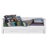 DENNIS DAY BED in White with Optional Trundle Drawer
