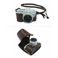 Dengpin Protective Detachable Leather Camera Case Bag Cover with Shoulder Strap for Olympus E-PL7 (Assorted Colors)