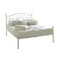 Devon Metal bed frame with Mattress and Bedding Bale Single