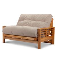 Detroit 2 Seater Futon Victoria Stone